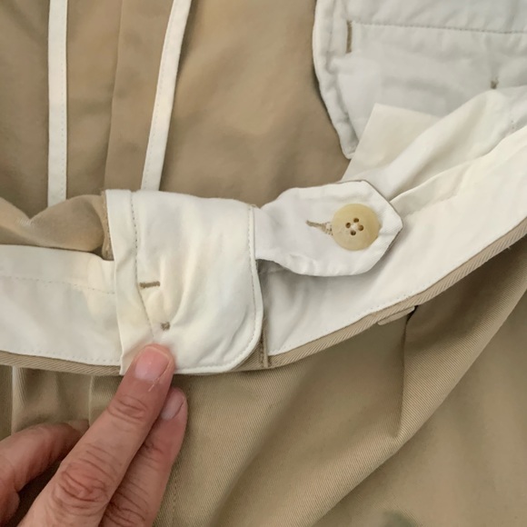 Polo Ralph Lauren Mens Andrew Pants Pleated Chinos 36 X 30 Tan Cotton Back Logo. - Picture 12 of 13